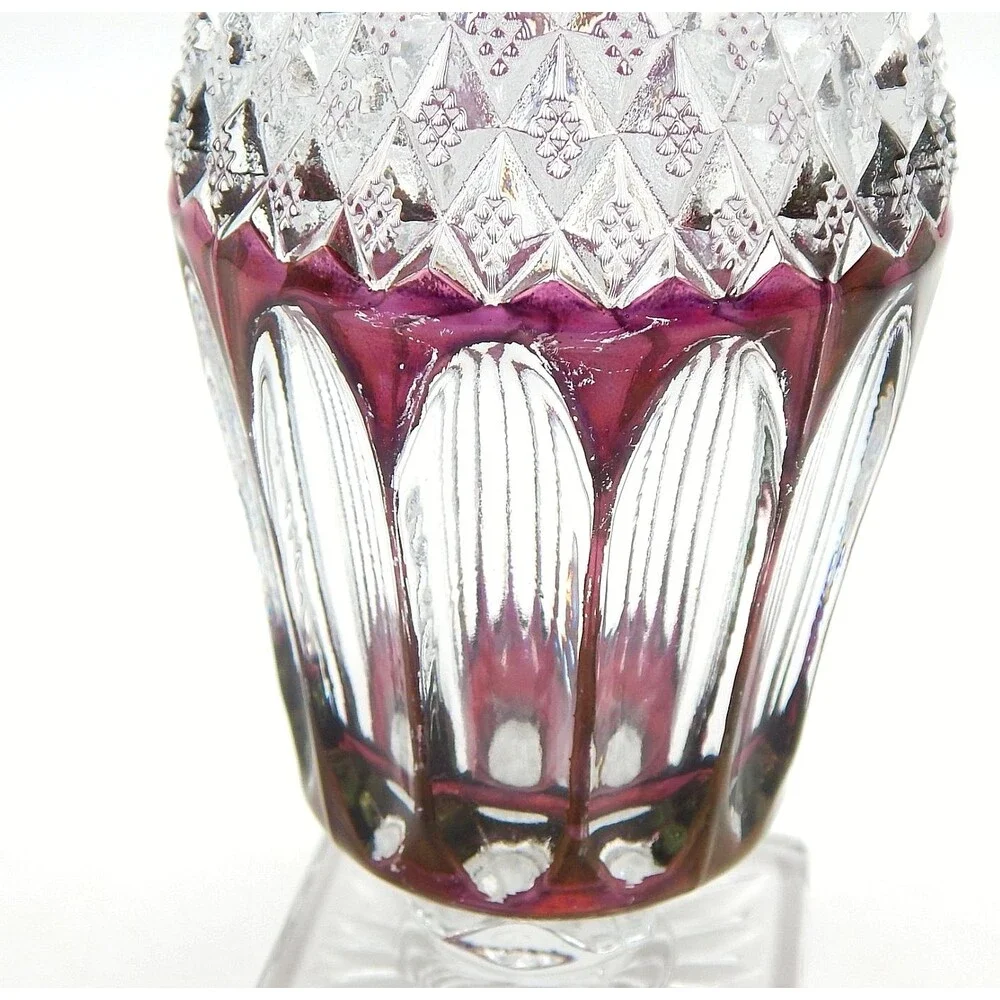 Westmoreland Waterford Ruby Flash 6